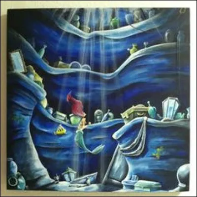 Qu'est-ce que collectionne Ariel dans sa grotte secrète ?