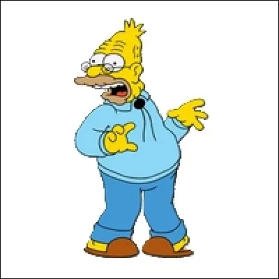 Qui double le grand-père dans la version française des Simpson ?