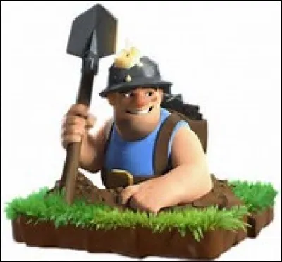 Pour débloquer le mineur, il faut la caserne au niveau...