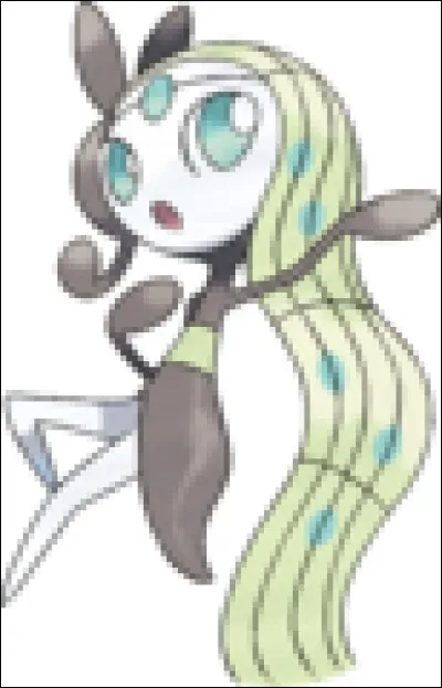 Quels sont les types de Meloetta sous sa forme chant ?