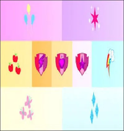 Je m'appelle Rainbow Dash. Quelle est donc ma marque de beauté ?