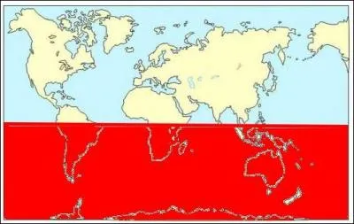 Que reprsente cette zone en rouge ?