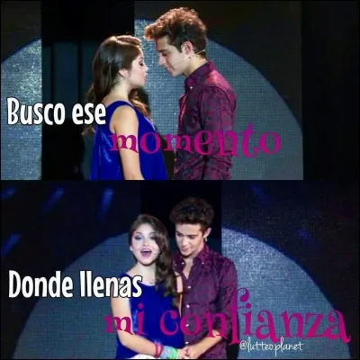 Quel est le titre de la chanson que Luna et Matteo chantent ensemble ?