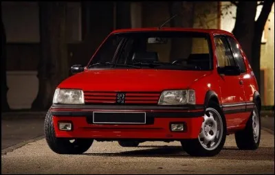 Comment se nomme ce coloris sur la 205 GTi ?