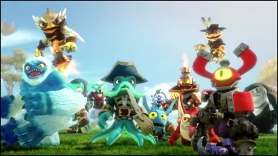 Quel(s) héro(s) de jeux vidéo peut-on voir dans l'univers des Skylander ?