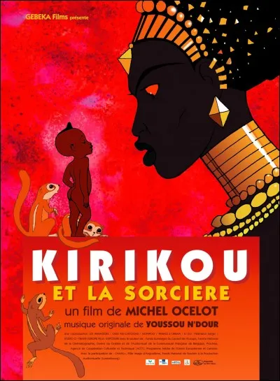 En quelle année est sorti le film "Kirikou et la Sorcière" ?