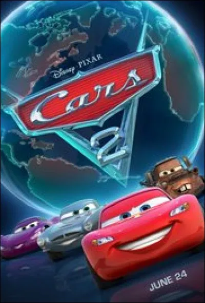 En quelle année est sorti le film "Cars 2" ?