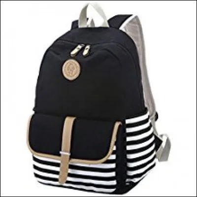 Tu rentres au lycée, quelqu'un te demande si tu n'aurais pas vu son sac. Tu lui réponds :