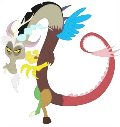 Rainbow Dash : " Tu as les quatre sabots plongés dans cette affaire et tu le sais "
Discord : "............................................................... ."