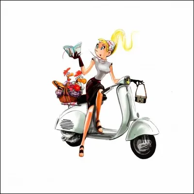 Spirou a déjà embrassé Seccotine.