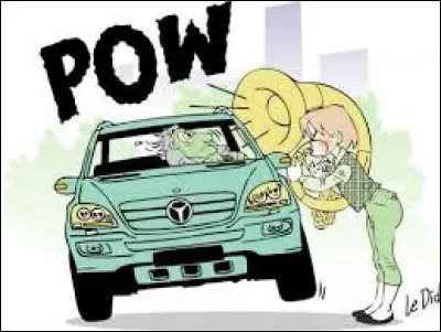 Un gars m'a Klaxonn&eacute; au rond-point.