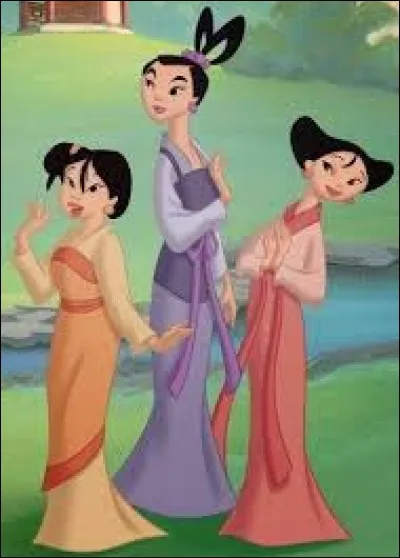 Qui escorte ces trois princesses ?