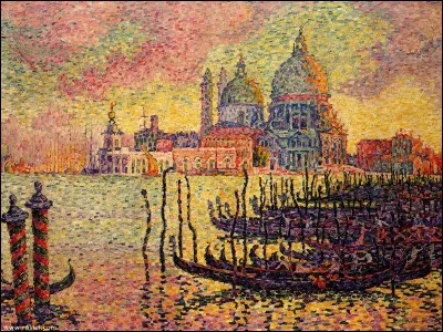 Qui a peint "L'entrée du grand Canal" ?
