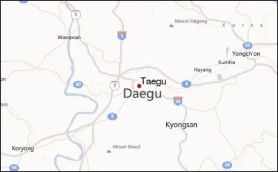 Qui est né à Daegu ?