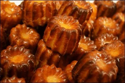 Les cannelés sont une spécialité bordelaise :