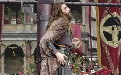 Chef gaulois ayant subi la strangulation pour le triomphe de Jules césars. Qui est-il ?