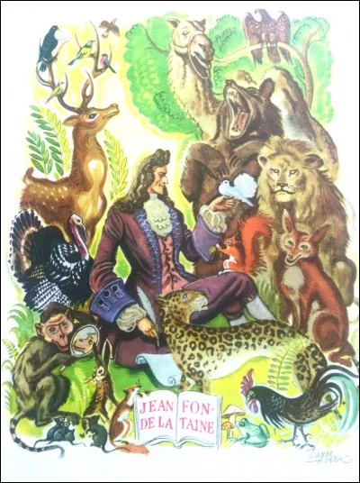 Dans une fable de Jean de La Fontaine, quel animal est métamorphosé en fille ?