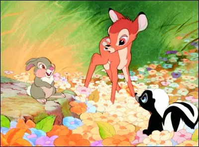 Dans "Bambi", quel animal Pan-Pan est-il ?
