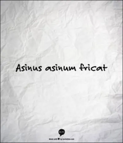 Que signifie cette expression (latine, pour ceux qui seraient hellènes) ?