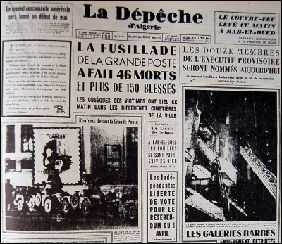 Durant la guerre d'Algérie, dans quelle ville, la bataille causant le plus de morts a-t-elle eu lieu ?