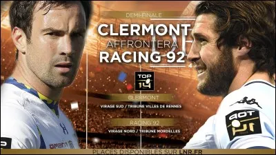 Quel fut le score de la demi-finale opposant l'ASM au Racing Métro en 2017 ?