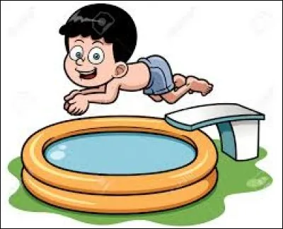 Lors de l'exercice de natation du chapitre 17, combien de temps dure la pause de James ?