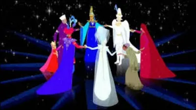 Dans le dessin animé « Azur et Asmar », quel animal écarlate Azur chevauche-t-il pour aller sauver la fée des djinns ?