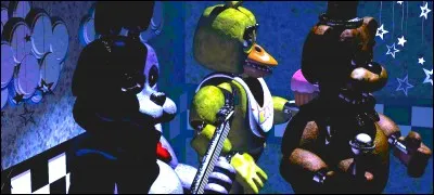 Freddy bouge dans la nuit :