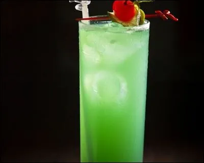 Et mon cadeau de départ ! Pastis et menthe !