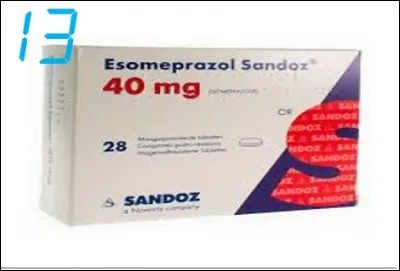 À la treizième place on retrouve un membre de la même famille que l'oméprazole à savoir l'ésoméprazole.
À quelle famille pharmaceutique appartiennent ces 2 médicaments ?