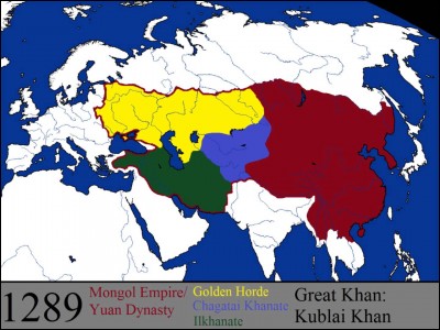 Je suis né vers 1155 et je suis mort en août 1227. Je suis le fondateur de l'Empire mongol, le plus vaste jamais créé. Qui suis-je ?