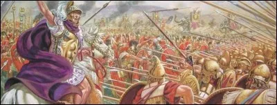 Général séleucide défait et tué dans une bataille contre les macchabées dirigés par Judas, sa main droite fut clouée à un mur d'un sanctuaire et sa tête exposée en haut de la forteresse. Qui est-il ?