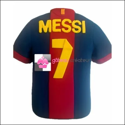 Quel a été le premier numéro de Messi ?