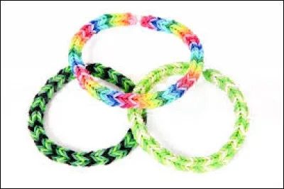 En 2014, une nouvelle mode est lancée, celle des élastiques emboîtés les uns dans les autres pour former un bracelet. Ce sont les...