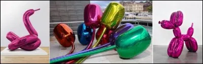Art - Quel artiste contemporain est notamment connu pour ses Balloon Dogs ?