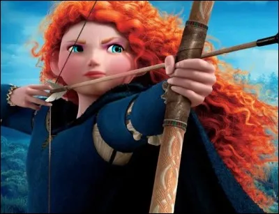 Les cheveux de Mérida.