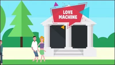 Quel couple a été testé le premier dans la Love Machine ?