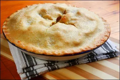 La table numéro 17 souhaite de la tourte.
Comment dit-on "tourte" en anglais ?