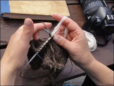 Avoir maille à partir !