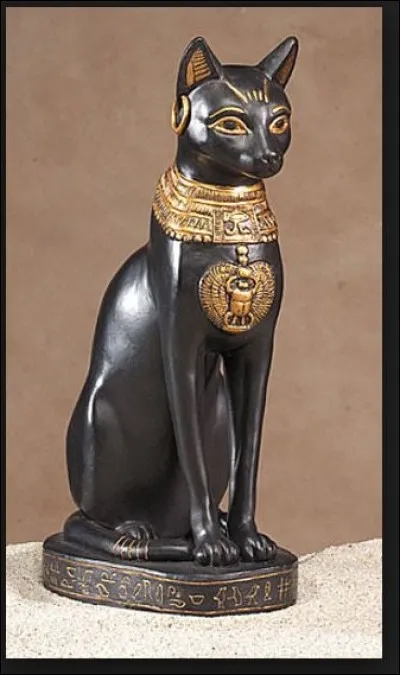 Savez-vous comment se prénomme la déesse égyptienne aux traits félins ?