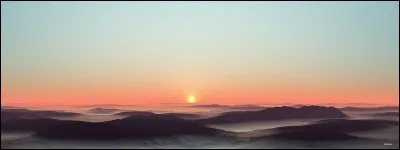 Déjà l'aube, j'aperçois le soleil, il est l'heure de se...