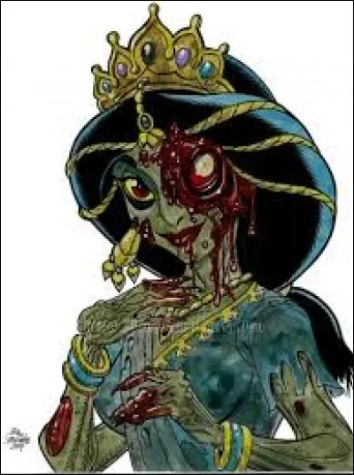 Aladdin sera surpris de la retrouver dans cet état. Qui est-ce ?