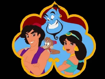 Comment se nomme l'amie d'Aladin dans le dessin animé Disney ?