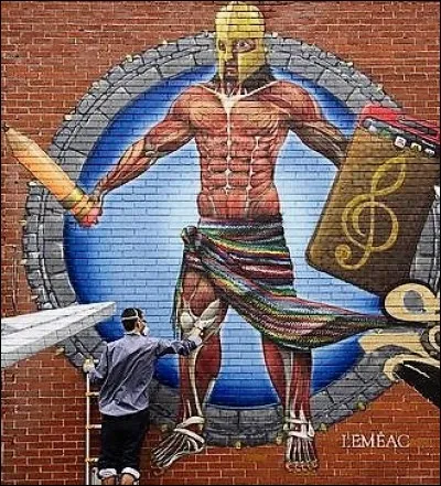 Autodidacte, certainement un des graffeurs les plus en vue à Montréal. Qui est-il ?