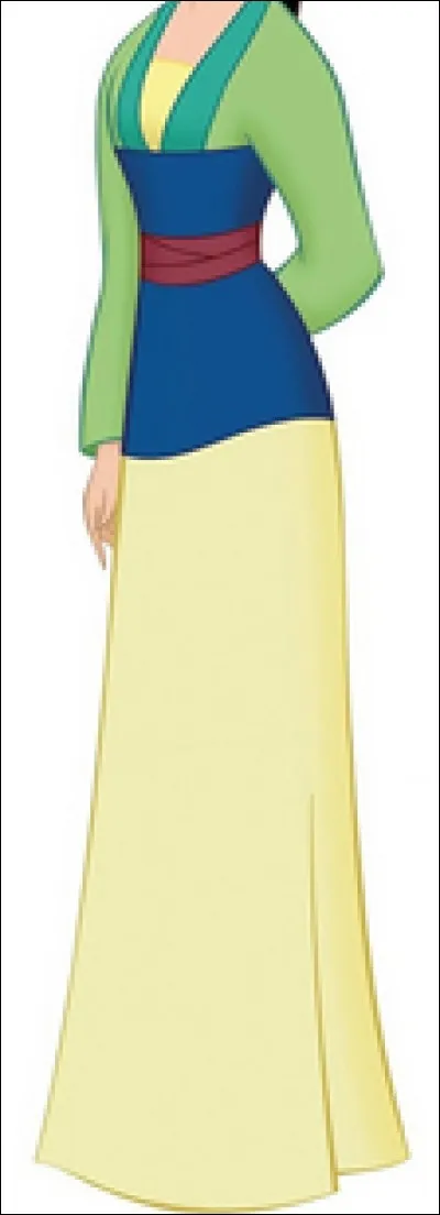 À quelle princesse appartient cette robe ?