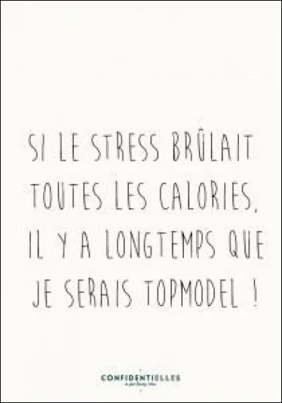 Le stress joue un rôle important dans l'hypertension chronique.