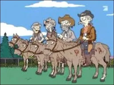 Dans le Treehouse of Horror XIII, quel hors-la-loi américain ayant ressuscité des morts est venu terroriser Springfield avec plusieurs autres bandits du Far-West ?