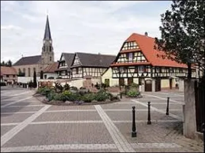 Ville Bas-Rhinoise, Eckbolsheim se situe dans l'ancienne région ...