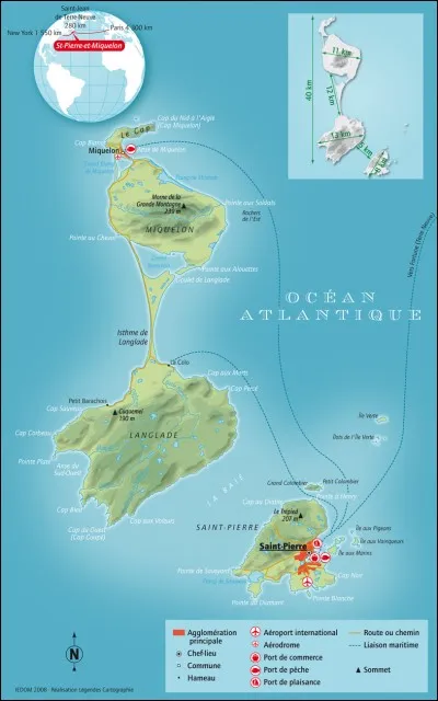 Ce territoire est situé au sud de l'île canadienne de Terre-Neuve.