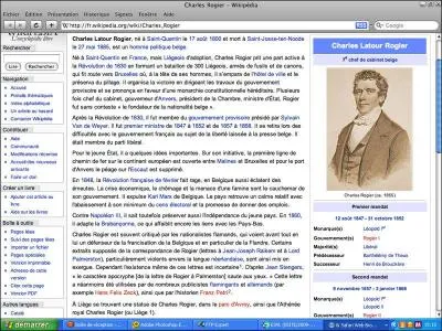 Combien de Ligeois suivirent Charles Rogier ?